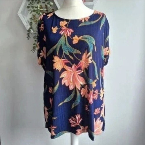 Jaclyn smith floral - jaclyn, top