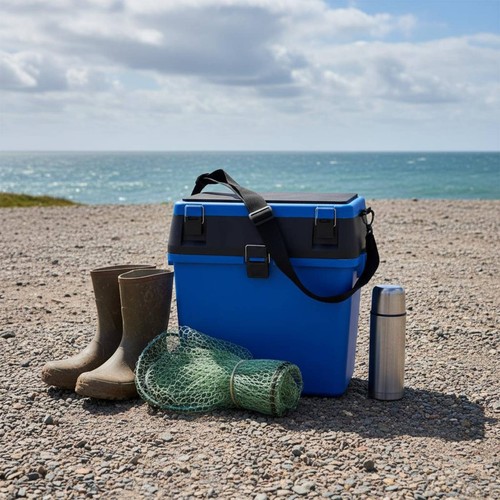 Portable fishing seat - fishing, box
