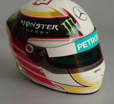 Lewis Hamilton 2014 1/2 helmet First Mercedes WC year Boxed *Perfect Condition*