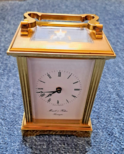 Carriage clock morrell - clock, by