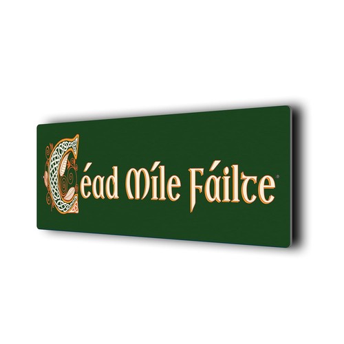 Weatherproof cead mile failte - mile,