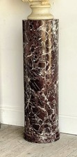 High Quality vintage Exotic Marble Grand Tour Column - Delivery Available In UK