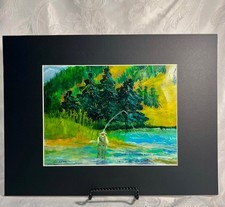 Acrylic painting Original "Fly