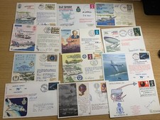 12 Signed Flight Covers - Ref