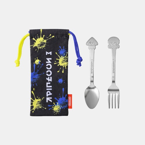 Splatoon cutlery set - splatoon, squid