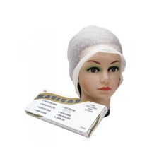 MAGICAP Highlighting Cap Streak Hair Hi-Lite Cap With Hook, Bleach Colour Hair 