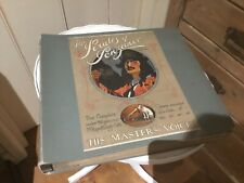 Rare book 11 x 1920’s Records. The Pirates of Penzance Opera Mr  R D’Oyly Carte