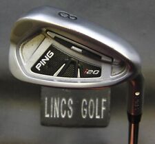 Ping i20 White Dot 8 iron Stiff Steel Shaft Golf Pride Grip