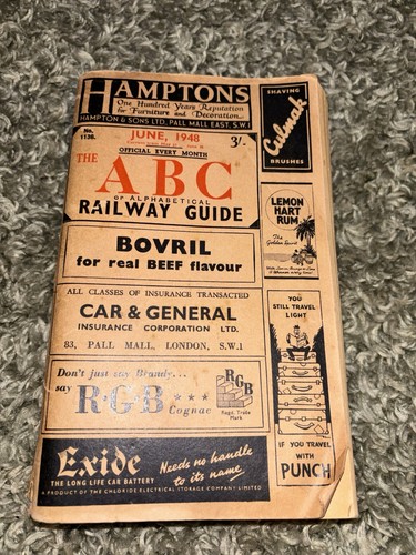 Abc railway guide - abc, 1948