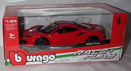 Ferrari 488 pista red 24 - in, 1:24
