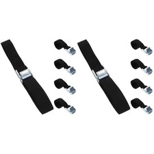 10 pcs Ratchet Strap Tie Down Strap Adjustable Small bungee straps