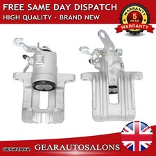 PAIR REAR BRAKE CALIPER FOR AUDI A3 8P1 8PA 8P7 SEAT ALTEA 5P1 VW GOLF MK 5 MK6