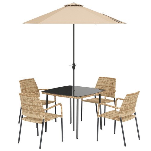 Outsunny seater rattan - 4,
