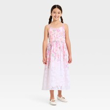 Girls' Chiffon Watercolor
