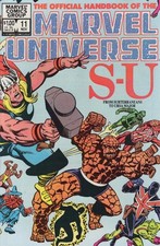 Official Handbook Of The Marvel Universe #11 - Marvel Comics - 1983