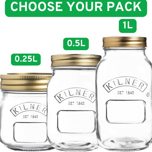 Kilner preserve jar round - kilner,