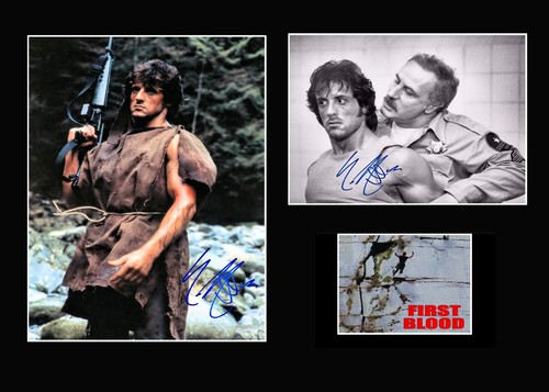 Size signed rambo first - signed,