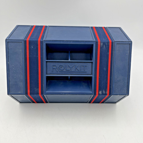 Vintage blue rolykit roll - roll, up