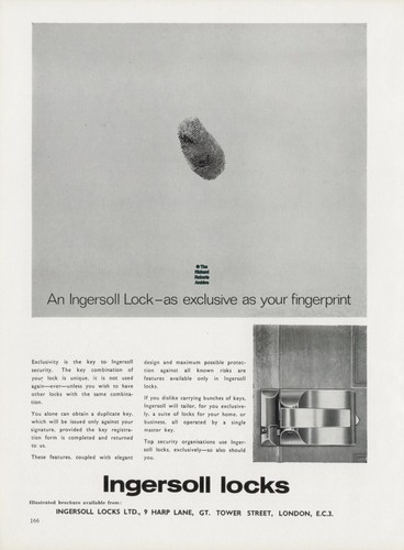 Original 1964 advert for