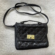Select Black Faux Leather