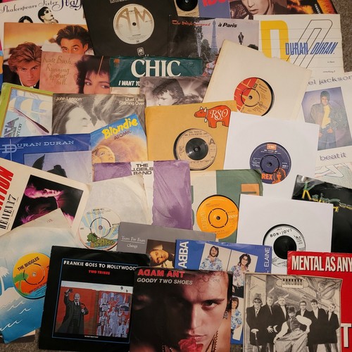 Vinyl records singles - vinyl,