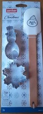 Zenker Spatula & Cutter Set - Snowman 