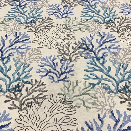 Coral reef fabric - coral,