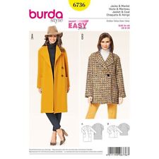 BURDA 6736 JACKET & COAT