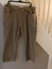 Moleskin cotton trousers