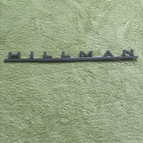Vintage hillman chrome metal - vintage,