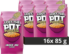 Pot Noodle Smokin' BBQ Instant Noodles - Low in Saturated Fat