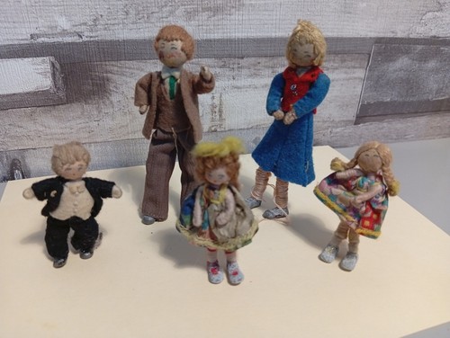Vintage grecon dollhouse dolls - vintage,