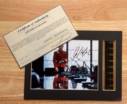 William shatner hand signed - shatner,
