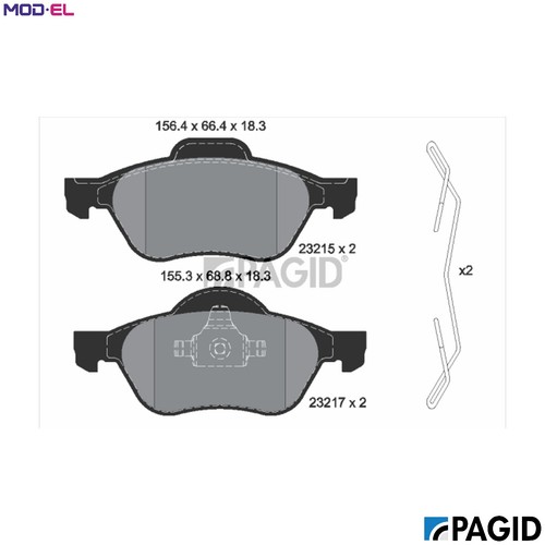 Brake pad set - brake,