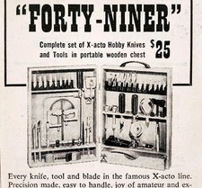 1949 X-acto Knives Forty Niner