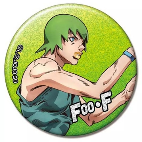 Foo fighters glitter can badge - foo,