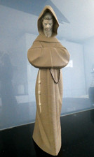LLADRO FRANCISCAN MONK MATTE