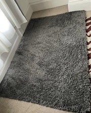 IKEA HAMPEN Grey High Pile