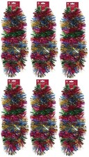 6 X 2M Rainbow Tinsel