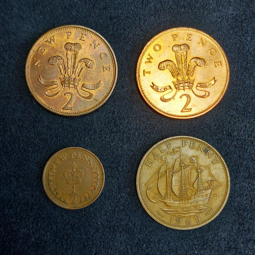 Lot british coins - lot, 2