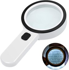 30X 40X Magnifying Glass with