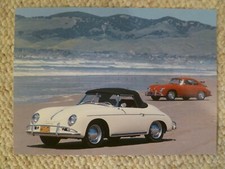 Porsche 356 Roadster & 356 Coupe Calendar Print / Picture, RARE Awesome L@@K