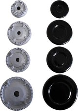 Gas hob top burner lid - hob,
