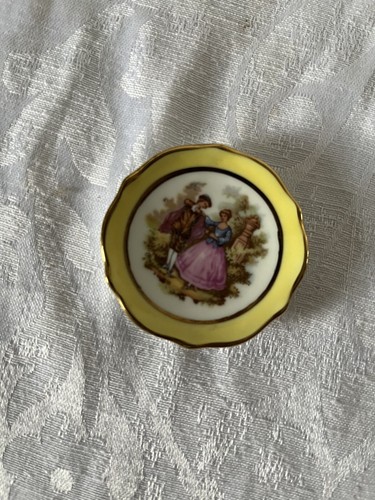 Limoges meissner cib yellow - limoges,