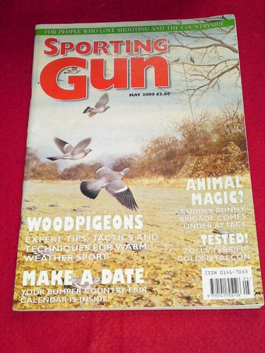 Sporting gun wood - -, pigeons