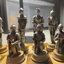Vintage Medieval Themed Chess