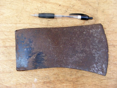 Vintage 4lb axe head forged - axe, -forged