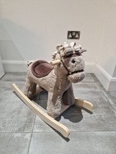 John Lewis Plush Rocking Horse