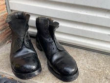 Ammo Boots Army 1952 Black Hobnail Size 8 M