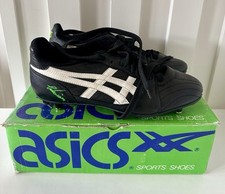 ASICS 1992/93 Calcio Silver SG Football Boots UK 7 EU 41 New In Box Deadstock
